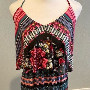 Melissa Masse Maternity Maxi Dress, Size Small